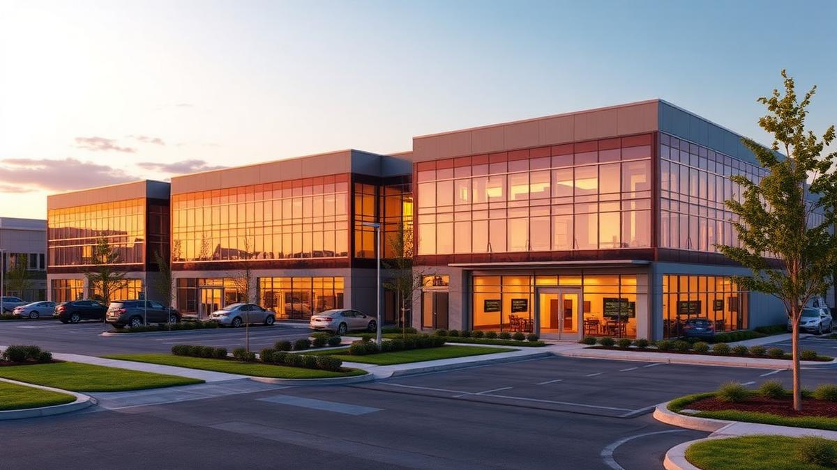 Portfolio of managed commercial buildings
